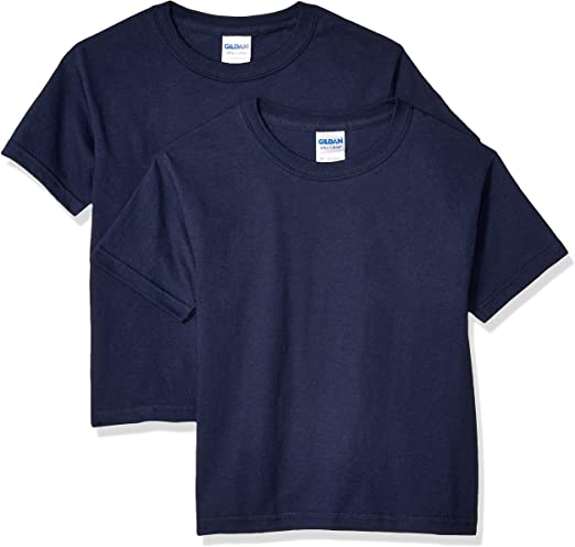 Gildan Kids' Ultra Cotton Youth T-Shirt, 2-Pack