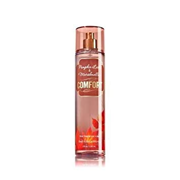 Bath & Body Works Pumpkin Latte & Marshmallow "Comfort" Fine Fragrance Mist spray 8 oz.