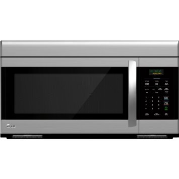 LG LMV1683ST Over-The-Range Microwave Oven with 300 CFM Venting System, 1.6 Cubic Feet