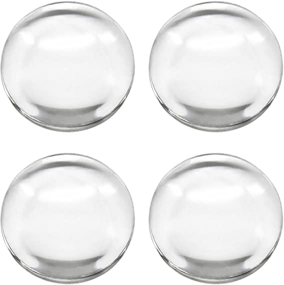 Blisstime 2 Pairs of Bi-Convex Biconvex Lens Set 25mm Diameter 45mm Focal Length for Google Cardboard