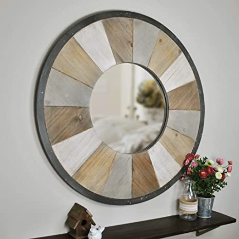 FirsTime & Co. Adler Rustic Wood Mirror, 31.5", Natural