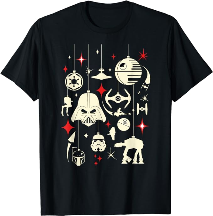 Star Wars Galactic Empire Ornaments Holiday T-Shirt