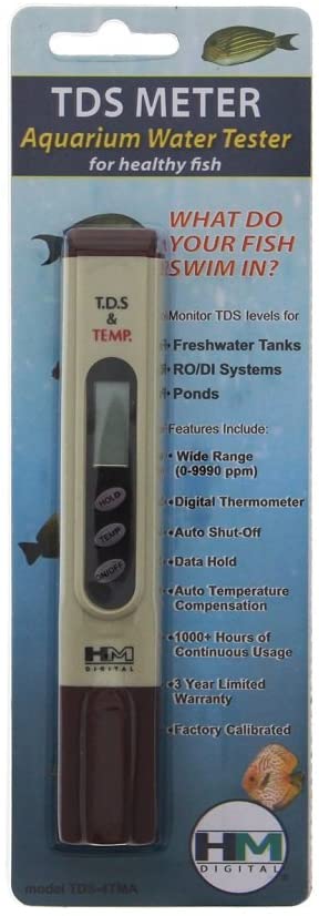 HM Digital TDS-4TM Meter with Digital Thermometer