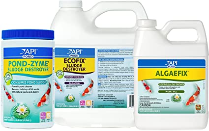 API Pond-Zyme Sludge Destroyer Pond Cleaner with Natural Pond Bacteria & Barley