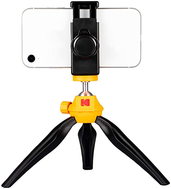 Kodak Smartphone Tripod - Phone Tripod, Bluetooth Remote Shutter