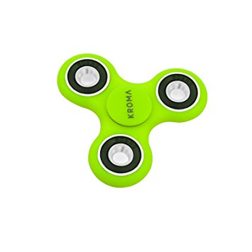 Kroma Anti-Anxiety Glow-in-the-Dark Fidget Spinner for Relief from ADHD, Anxiety, and Boredom