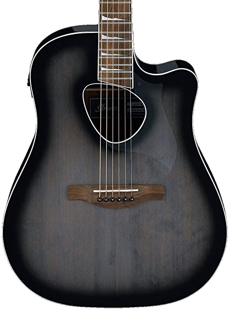 Ibanez Alt30 Altstar Acoustic Electric Guitar (Trans Charcoal Burst)