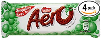 Nestle Aero Mint Chocolate-pack 4 Bars