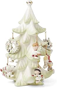 Lenox 6361265 Snoopy & Friends 11-Piece Christmas Tree Ornament Set