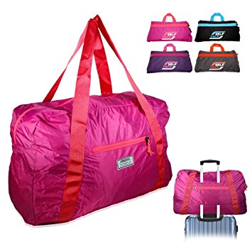 Foldable Duffel Bag, Mangrove 46 Liter Lightweight Travel Luggage Collapsible Storage Bag for Shopping, Gym Sports and Vacation