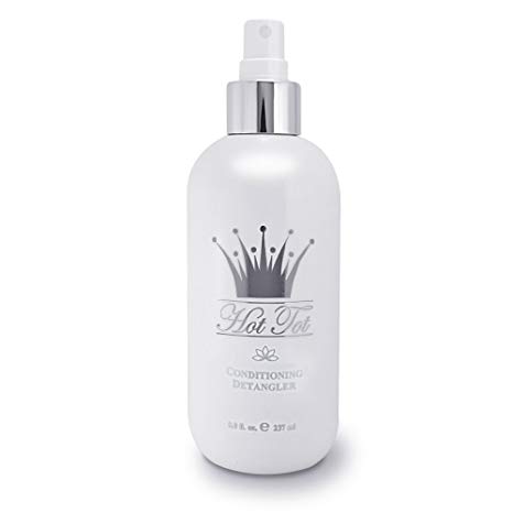 Hot Tot Hair Care For Babies Toddlers and Children 8.0 oz. Conditioning Detangler, Weightless Conditioning Spray,
