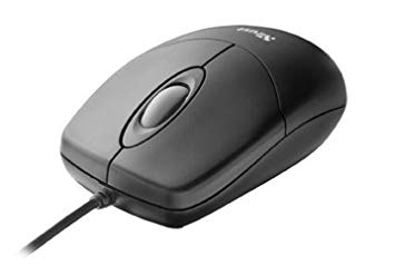 Trust 16591 Optical Wired Mouse for Computer and Laptop, 1000 DPI