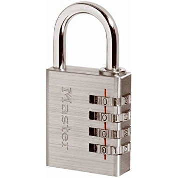 Master Lock Padlock, Set Your Own Combination Lock, 1-9/16 in. Wide, 643D