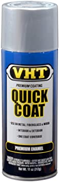 VHT SP525 Quick Coat Silver Chrome Acrylic Enamel Can - 11 oz.