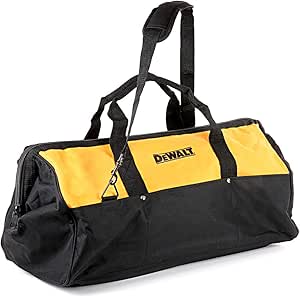 DEWALT 24 Inch 6 Pocket Heavy Duty Nylon Canvas Contractor Tool Bag for DCF887, DCD796, DCS355, DCS391, DCS331 (DEWALT-BAG)