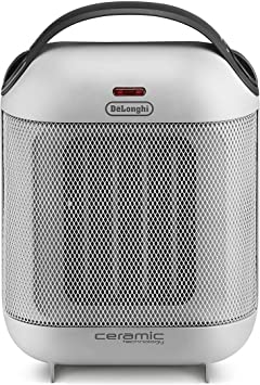 De'Longhi 1800W Capsule Ceramic Heater, Light Grey