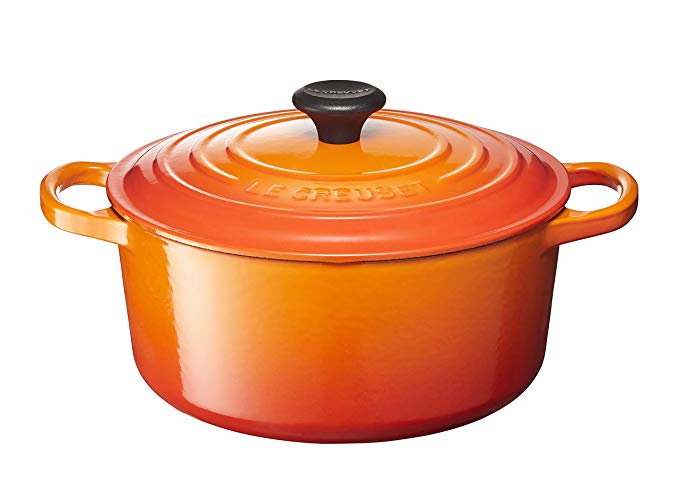 Le Creuset Signature Enameled Cast-Iron 3.5 Quart Round French (Dutch) Oven, Flame