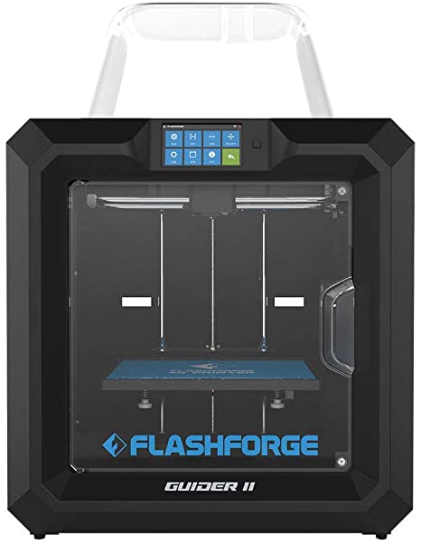 Flashforge 3D Printer Guider II Large Size Intelligent Industrial Grade 3D Printer,Resume Printing for Serious Hobbyists and Professionals with Production Demands