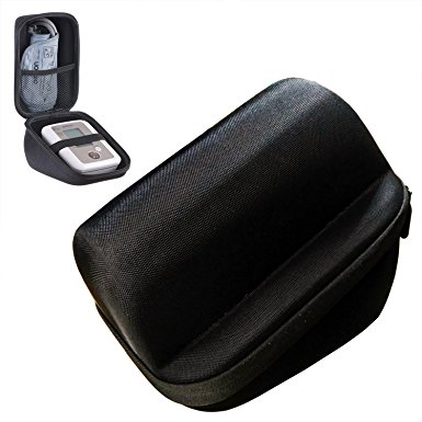 Hard Case for Omron 10 Series BP785N BP786N BP791IT 7 Series BP760N BP761 5 Series BP742N 3 Series BP710N BP629 Arm Blood Pressure Monitor Shockproof Carrying Storage Travel Case Bag Box with Zipper