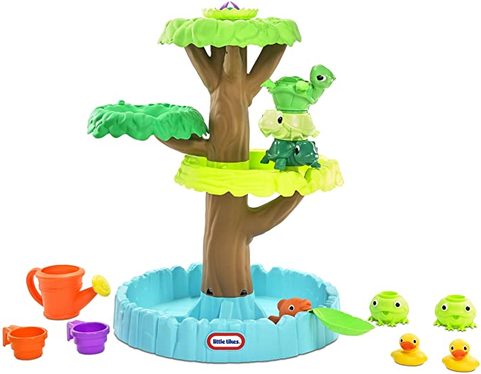 Little Tikes Magic Flower Water Table with Blooming Flower and 10  Accessories, Multicolor, (Model: 651342M)