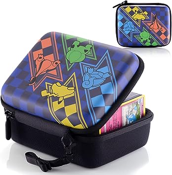 CampFENSE Card Carrying Case for PTCG Cards, Trading Card Storage Box, Holds 400  TCG Cards - Gifts for Boys & Girls (First - Gen)