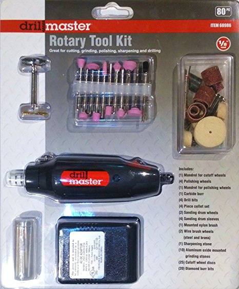 Rotary Tool Kit - 80 Pc