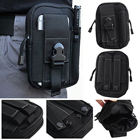 SinoWare EDC Pouch Camo Bag Military Nylon Utility Tactical Waist Pack