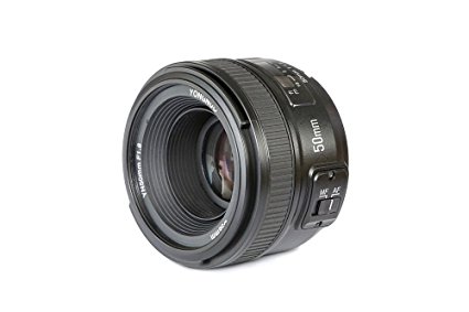 YONGNUO YN50mm F1.8 Standard Prime Lens Large Aperture Auto Manual Focus AF MF for Nikon DSLR Cameras