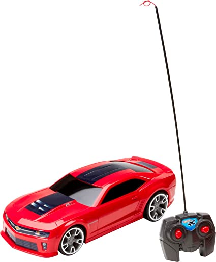 Hot Wheels Remote Control Car, Red ZL1 Camaro RC Vehicle with Full-Function Remote Control, Large Wheels & High-Performance Engine, 2.4 GHz with Range of 65 Feet [Amazon Exclusive]