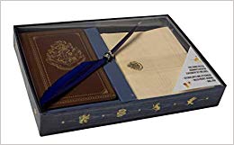Harry Potter: Hogwarts School of Witchcraft and Wizardry Desktop Stationery Set (With Pen)