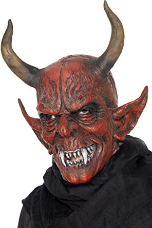 Smiffys Men's Devil Demon Mask
