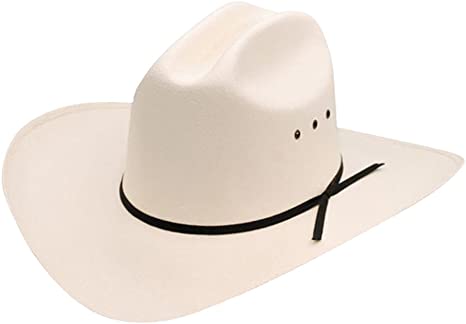 WESTERN EXPRESS Low Crown Cattleman Straw Hat Elastic
