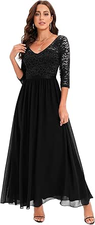 DRESSTELLS Formal Dresses for Women 2024 Wedding Guest Dress Cocktail Dresses Long Prom Dress