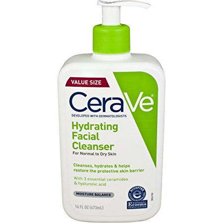 CeraVe Hydrating Cleanser, 16 Ounce