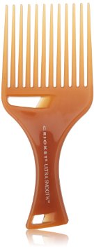 Cricket Ultra Smooth Hair Pick Comb infused with Argan Oil, Olive Oil and Keratin