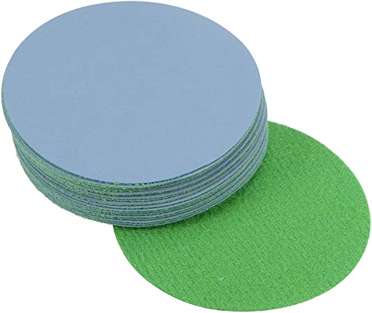 uxcell 3-inch Hook and Loop Sanding Disc Wet/Dry Silicon Carbide 3000 Grit 20 Pcs