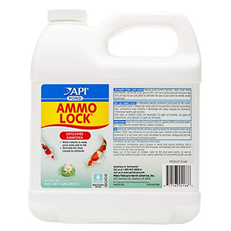 API POND AMMO-LOCK Pond Water Ammonia Detoxifier