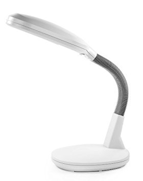Andrew James Desk Lamp / Bed Side Lamp, 27 Watts, Daylight Simulating Lamp, 45cm, Adjustable