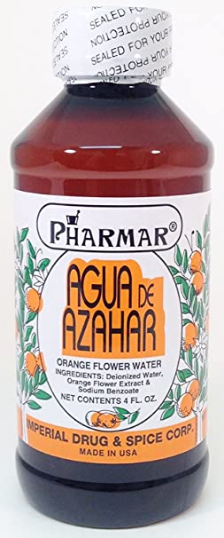 Agua De Azahar 4 Oz. Orange Flower-Blossom Water
