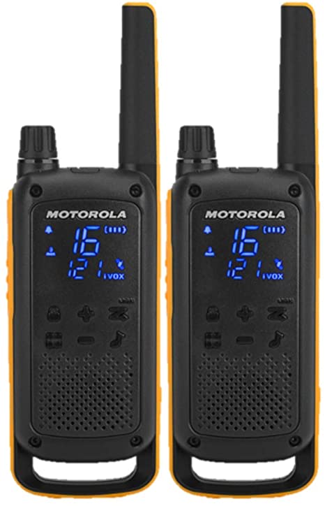 Motorola Talkabout T82 Extreme PMR446 2-Way Walkie Talkie Radio Twin Pack - Yellow / Black