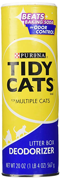 Tidy Cats Purina Litter Box Deodorizer Canisters, 20 oz