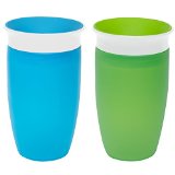 Munchkin Miracle 360 Sippy Cup GreenBlue 10 Ounce 2 Count