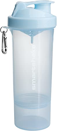 Smartshake SLIM, 17 oz Shaker Cup, Ice Blue (Packaging May Vary)
