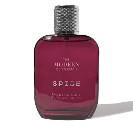 The Modern Gentleman Men's Cologne Spray Collection 2 - Spice, 3.4 oz 100 ml - Sophisticated and Sleek Cologne with a Blending of Orange Zest, Yuzu and Pink Pepper - Tru Fragrance & Beauty