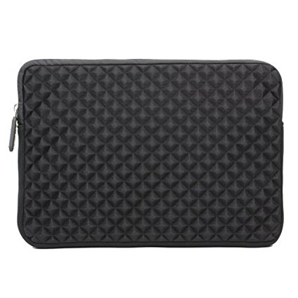 Microsoft Surface Pro 4 / 3 Sleeve Case Bag, Evecase Water-resistant Slim Tablet Bag for Surface Pro 4 / 3, 12 Inch Windows Laptop Notebook PC - Black