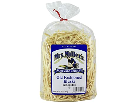 Mrs. Miller's Old Fashioned Kluski Egg Noodles 16oz. Bag (3 Bags)
