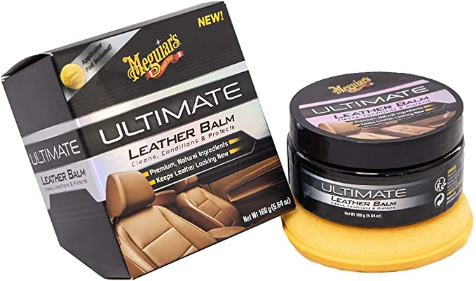 MEGUIAR'S Ultimate Leather Balm 160g Leather Cleaner Leather Conditioner Leather Protectant