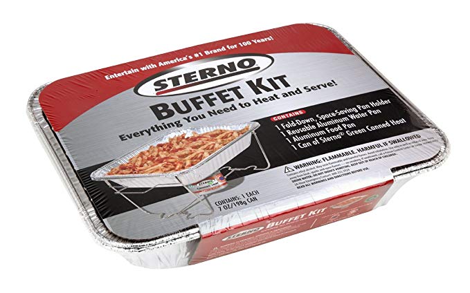 Sterno 70158 Buffet Kit Half
