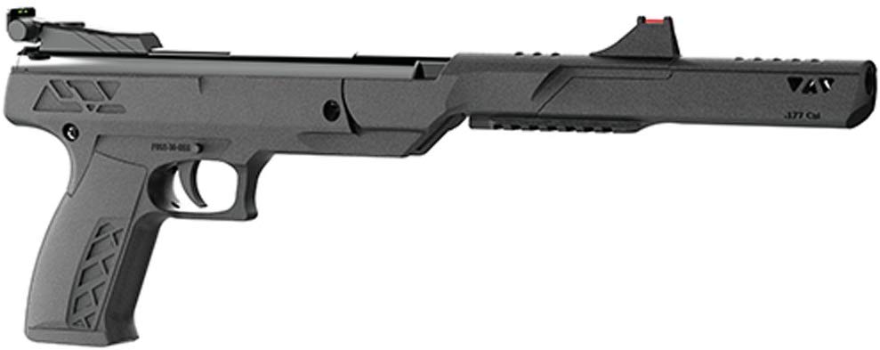 Crosman PBN17 Trail Mark II Nitro Piston Break Barrel Hunting Air Pistol, Black, 0.177 Caliber