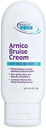 Miracle Plus Arnica Bruise Cream,4 oz by Miracle Plus